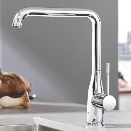 Baterie bucatarie Grohe 30505000, 1 bar, 300 mm, 220 mm, 1 orificii instalare, 1 sprayuri, 360 unghi pivotare, Crom [3]