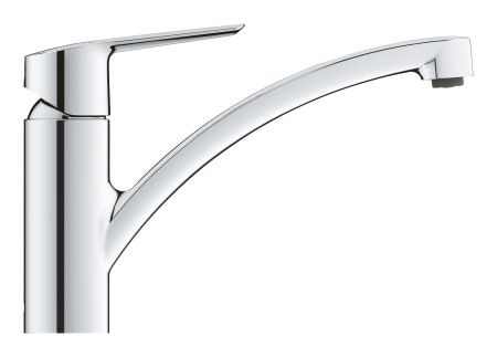 Baterie bucatarie Grohe 30530002, bucatarie Start, tip comanda monocomanda, marime medie, forma pipa tip c, crom [1]