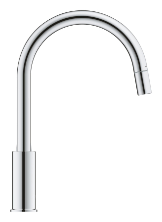 Baterie bucatarie Grohe 30547000, 0.8 bar, 357 mm, 215 mm, 1 orificii instalare, 1 sprayuri, 120 unghi pivotare, Crom [3]