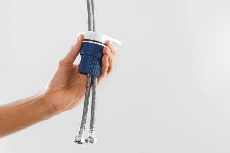 Baterie bucatarie Grohe 30550000, 1 bar, 357 mm, 215 mm, 1 orificii instalare, 1 sprayuri, 180 unghi pivotare, Crom [9]