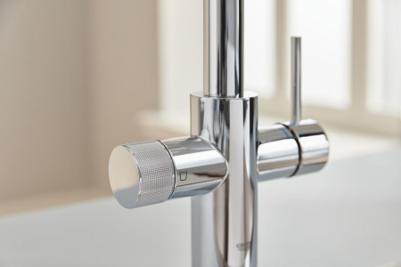 Baterie bucatarie Grohe 30588000, 1 bar, 370 mm, 221 mm, 1 orificii instalare, 2 sprayuri, 180 unghi pivotare, Crom [4]
