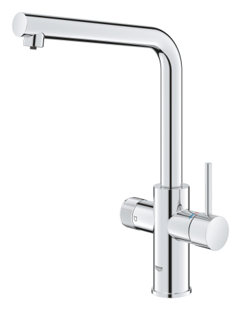 Baterie bucatarie Grohe 30600000, 1 bar, 367 mm, 223 mm, 1 orificii instalare, 2 sprayuri, 180 unghi pivotare, Crom [3]