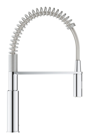 Baterie bucatarie Grohe 30614000, 1 bar, 455 mm, 236 mm, 1 orificii instalare, 2 sprayuri, 360 unghi pivotare, Crom [2]