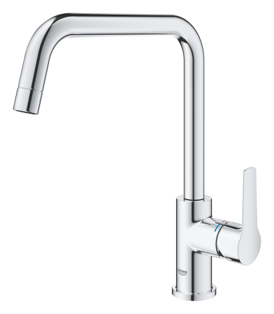 Baterie bucatarie Grohe 30630000, Start, tip comanda monocomanda, marime inalta, forma pipa tip u, crom [1]
