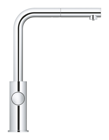 Baterie bucatarie Grohe 31539000, 1 bar, 378 mm, 221 mm, 1 orificii instalare, 3 sprayuri, 150 unghi pivotare, Crom [3]