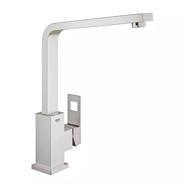 Chiuvete si baterii bucatarie - Baterie bucatarie Grohe Eurocube crom periat Supersteel