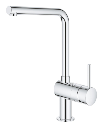 Baterie bucatarie Grohe Vento, inalta, tip L, crom, 30425000 [1]