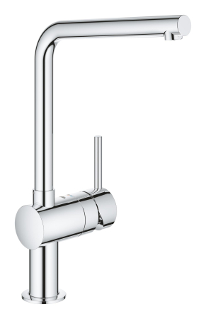 Accesorii baterii - Baterie bucatarie Grohe Vento, inalta, tip L, crom, 30425000