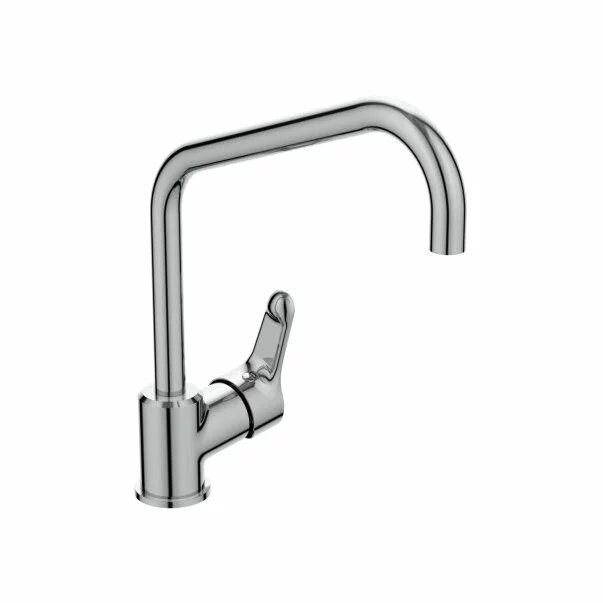 Chiuvete si baterii bucatarie - Baterie bucatarie Ideal Standard Alpha cu pipa inalta