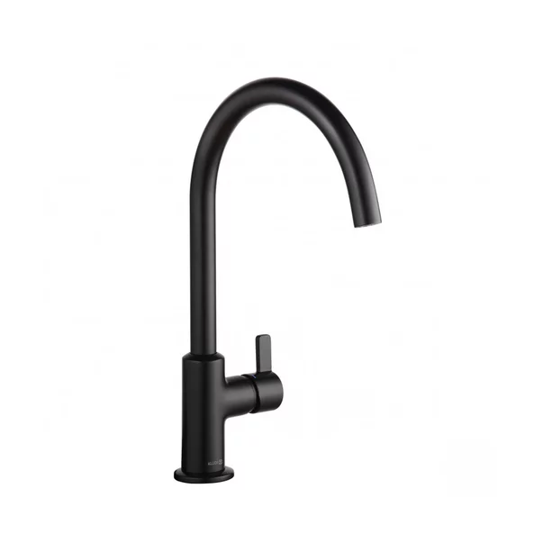 Chiuvete si baterii bucatarie - Baterie bucatarie Kludi Bingo Star XS monocomanda negru mat