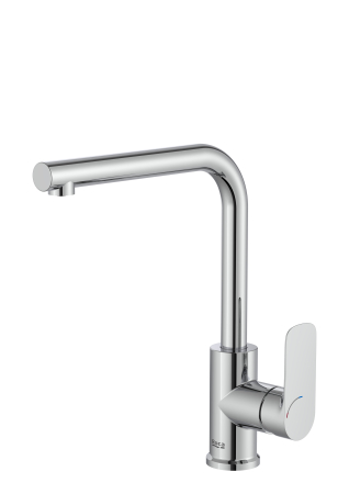 Baterii bucatarie - Baterie bucatarie Roca A5A836EC00, 0.8 bar, 270 mm, 209 mm, 1 orificii instalare, 1 sprayuri, 180 unghi pivotare, Crom