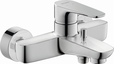 Baie - Baterie cada Duravit B15230000010, B.1, montaj pe perete, tip incastrare aparent, tip comanda monocomanda, crom