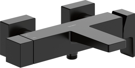 Baie - Baterie cada Duravit MH5230000046, Manhattan, montaj pe perete, tip incastrare aparent, tip comanda monocomanda, negru