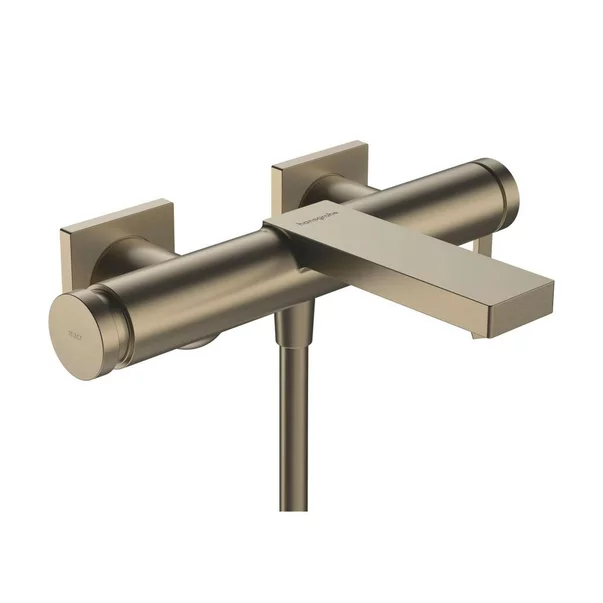Baterii cada si dus - Baterie cada - dus bronz periat Hansgrohe Tecturis E