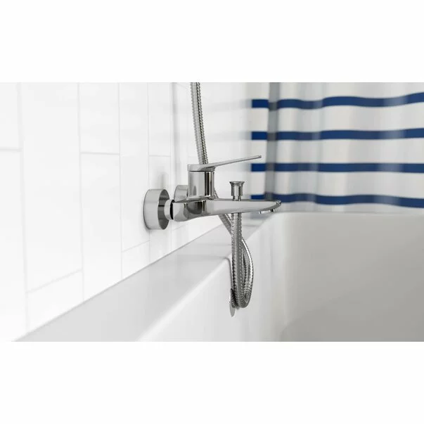 Baterie cada - dus Ferro Stratos crom [4]