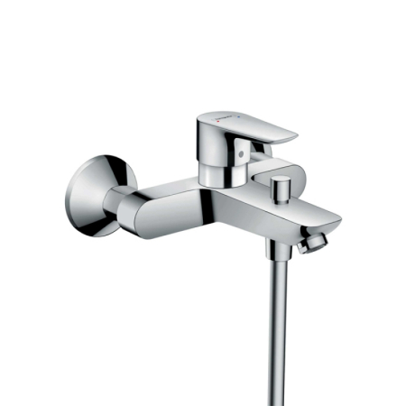 Baie - Baterie cada-dus Hansgrohe, Talis E, crom