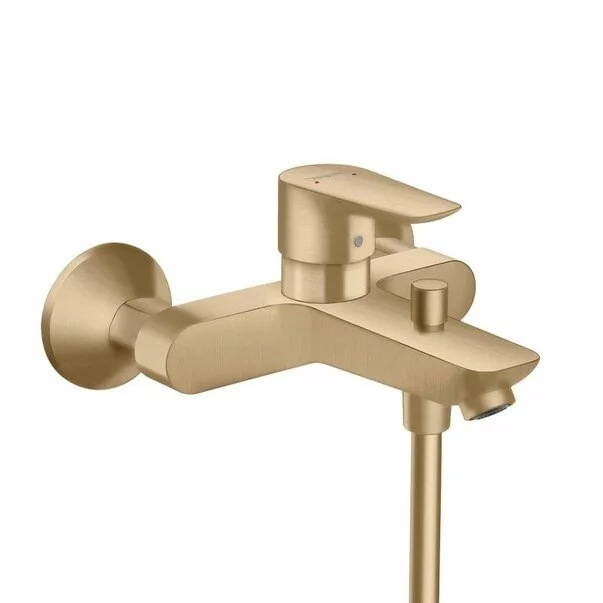 Baterii cada si dus - Baterie cada - dus Hansgrohe Talis E monocomanda bronz periat