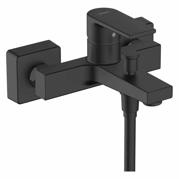 Baterii cada si dus - Baterie cada - dus Hansgrohe Vernis Shape monocomanda negru mat
