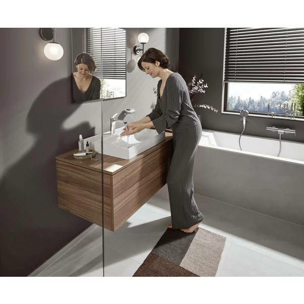 Baterie cada - dus Hansgrohe Vivenis crom lucios monocomanda [4]