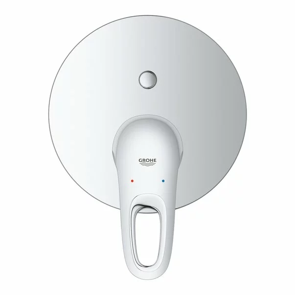Baterie cada - dus incastrata Grohe Eurostyle 2 iesiri crom [2]