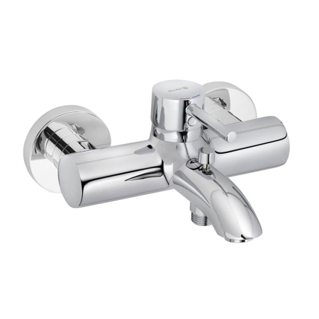 Baie - Baterie cada-dus Kludi Bozz, monocomanda, cartus ceramic, protectie apa calda, crom