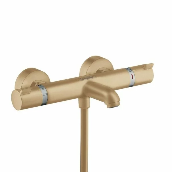 Baterii cada si dus - Baterie cada - dus termostatata Hansgrohe Ecostat Comfort bronz periat