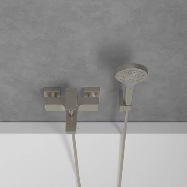 Baterie cada-dus Villeroy&Boch Architectura Square monocomanda nichel periat [4]