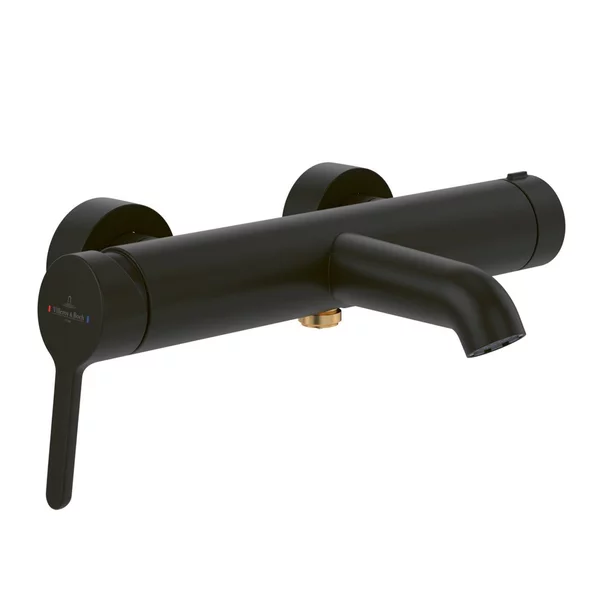 Baterii cada si dus - Baterie cada-dus Villeroy&Boch Skyla monocomanda negru mat