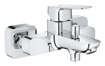 Baterii cada si dus - Baterie cada Grohe 1018130000, 1 bar, 167 mm, 224 mm, 50 mm, 2 orificii instalare, 1/2 dimensiune racord, Crom