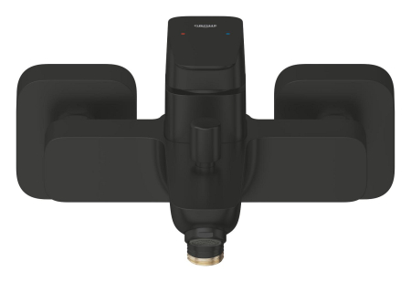 Baterie cada Grohe 1018132430, 1 bar, 167 mm, 224 mm, 50 mm, 2 orificii instalare, 1/2 dimensiune racord, Negru [3]