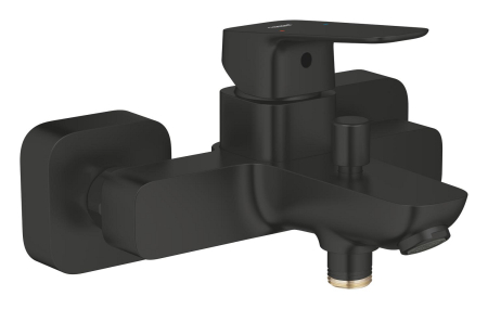 Baterii cada si dus - Baterie cada Grohe 1018132430, 1 bar, 167 mm, 224 mm, 50 mm, 2 orificii instalare, 1/2 dimensiune racord, Negru
