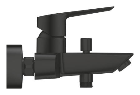 Baterie cada Grohe 242062432, 0.8 bar, 188 mm, 223 mm, 2 orificii instalare, 1/2 dimensiune racord, Negru [1]