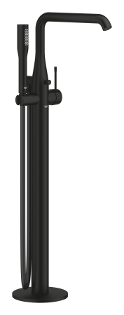 Baie - Baterie cada Grohe 25248KF1, Essence, montaj pe podea, tip incastrare aparent, tip comanda monocomanda, negru