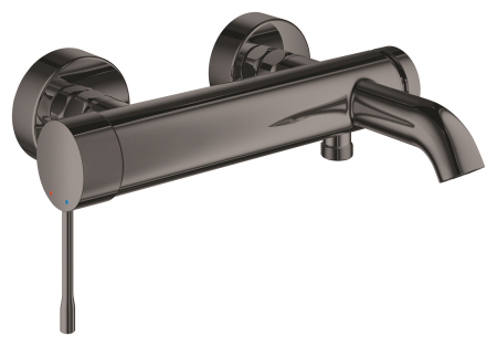 Baie - Baterie cada Grohe 25250A01, Essence, 1/2'', aparenta, diverter, lucios, grafit
