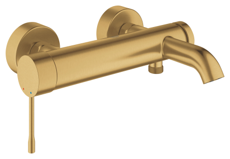 Baie - Baterie cada Grohe 25250GN1, Essence, 1/2'', aparenta, diverter, mat, auriu