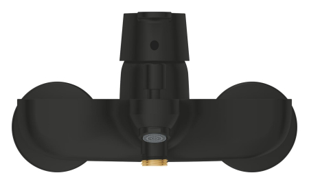 Baterie cada Grohe 328872430, 1 bar, 164 mm, 212 mm, 2 orificii instalare, 1/2 dimensiune racord, Negru [2]