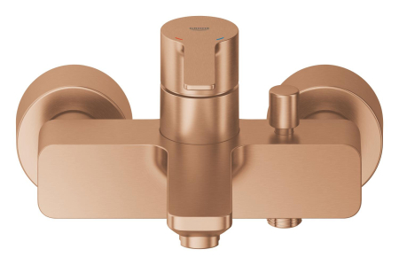 Baterie cada Grohe 33849DL1, Lineare, aparenta, mat, cupru [3]