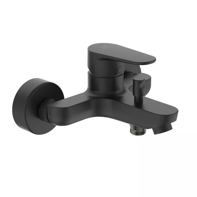 Baterii sanitare - Baterie cada Ideal Standard Cerafine O BC500XG, 1/2'', aparenta, monocomanda, diverter, cartus ceramic, crom