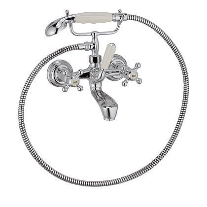 Baie - Baterie cada Kludi Adlon, aparenta, set dus, crom, 514410520