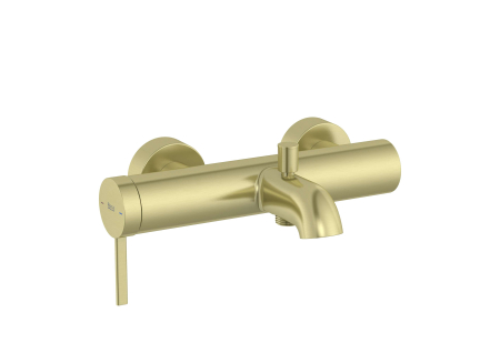 Baie - Baterie cada Roca A5A029EVA0, 0.8 bar, 172 mm, 267 mm, 119 mm, 2 orificii instalare, 1/2 dimensiune racord, Auriu