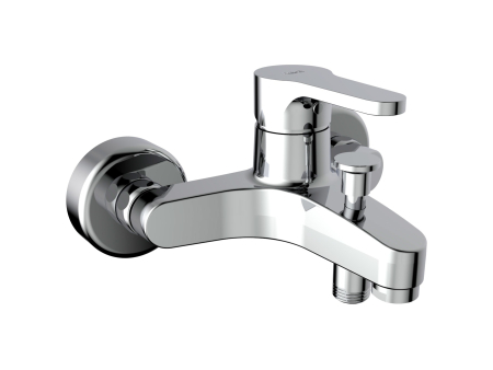 Baie - Baterie cada Roca A5A0D6AC0K, Arola, montaj pe perete, tip incastrare aparent, tip comanda monocomanda, crom