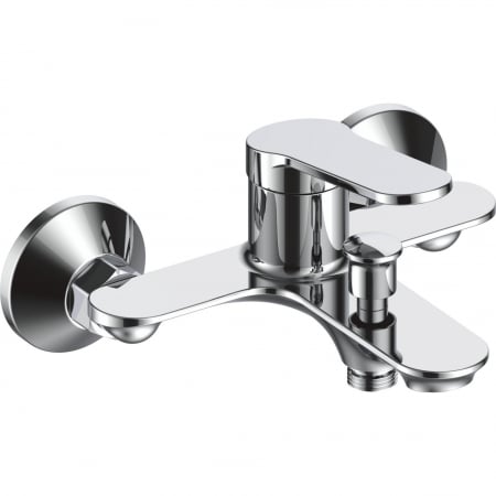 Baterii sanitare - Baterie cada si dus, Ferrara, La Brocca MILANO P700C305, Monocomanda, Design slim, Montaj pe perete, Economie de apa, Silentioasa, Usor de curatat si instalat, alama sanitara, Finisaj crom