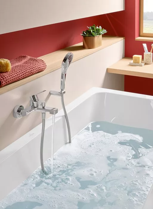 Baterie cada Villeroy and Boch Architectura, aparenta, crom, TVT10300200061 [2]