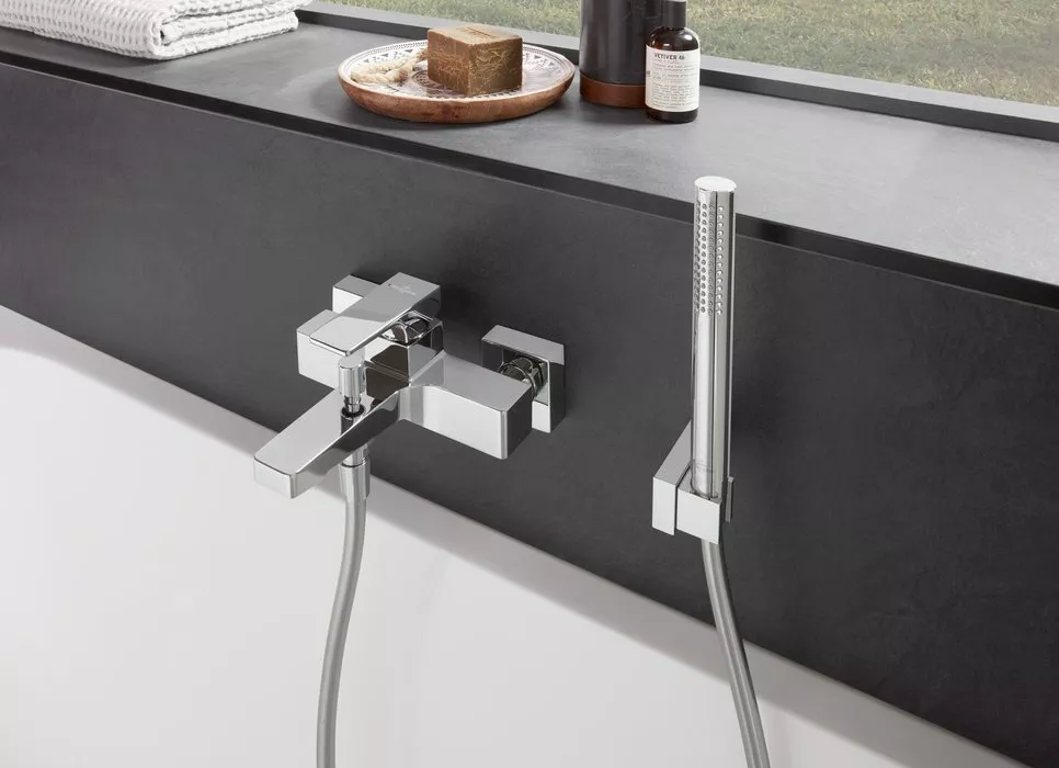 Baterie cada Villeroy and Boch Architectura, aparenta, crom, TVT12500100061 [8]