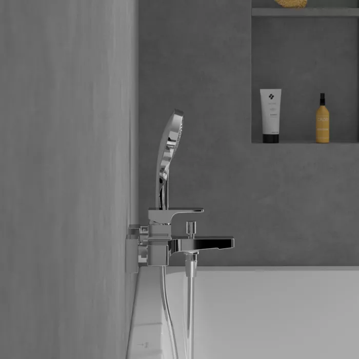 Baterie cada Villeroy and Boch Architectura, aparenta, crom, TVT12500100061 [4]