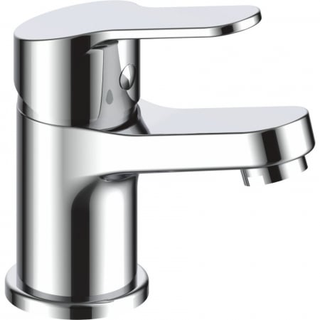 Baterii sanitare - Baterie chiuveta baie La Brocca NAPOLI P300D105, Monocomanda, Racorduri incluse, Economie de apa, Silentioasa, Usor de curatat si instalat, alama sanitara, Finisaj crom