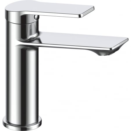 Baterii sanitare - Baterie chiuveta baie La Brocca ROMA P800D105, Monocomanda, Design slim, Montaj pe perete, Economie de apa, Silentioasa, Usor de curatat si instalat, alama sanitara, Finisaj crom