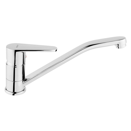 Baterii bucatarie - Baterie de bucatarie, Ferro, Algeo, cu pipa mobila, crom