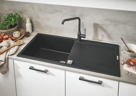 Baterie de bucatarie Grohe 30269AL0, Essence, 3/8'', inalta, tip L, mat, garfit [4]