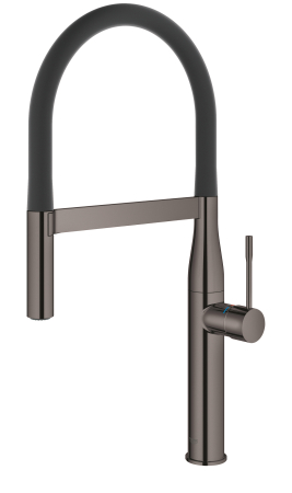 Baterie de bucatarie Grohe 30294A00, Essence, 3/8'', dus extractabil, pipa XL, 2 pulverizari, lucios, grafit [3]